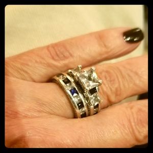 🛍⭐Gift Idea⭐🛍 CZ s925 wedding set